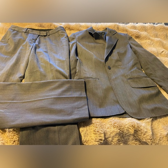 Anne Klein wool blend suit set size 4/27 - Picture 5 of 13